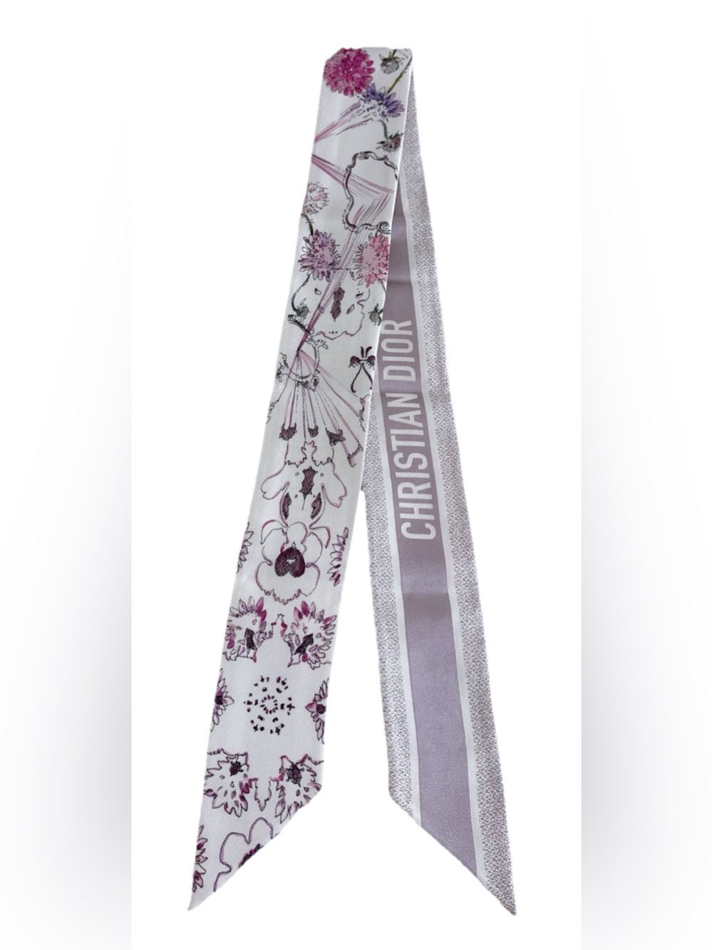 Dior Jardin D’hiver Mitzah Silk Scarf